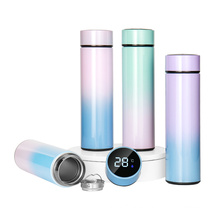 Promotional Various Stainless Fashion Led Smart Water Bottle With Temperature Display